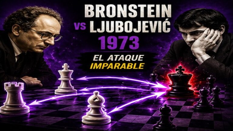 Bronstein vs Ljubojević (1973): El Ataque Imparable