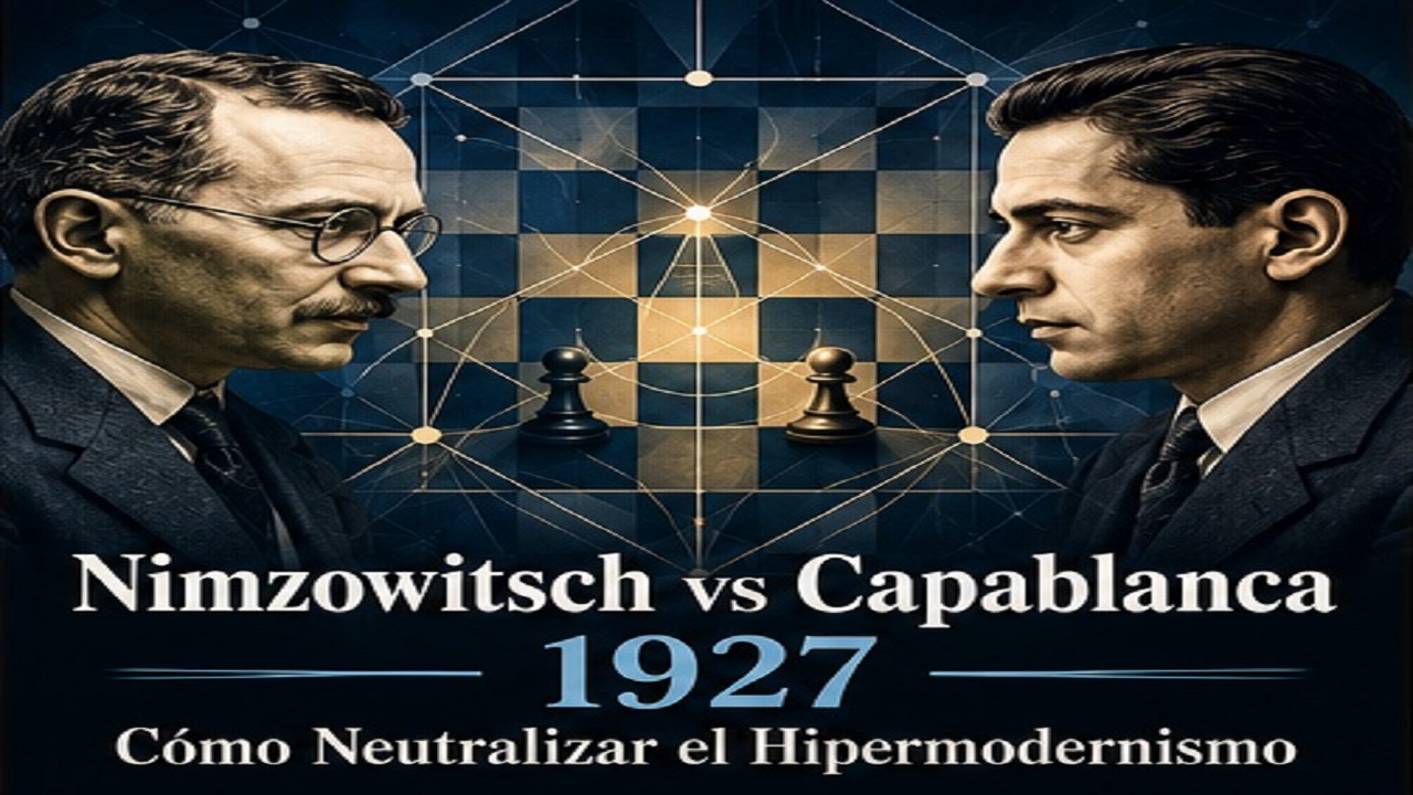 Nimzowitsch vs Capablanca (1927): Cómo Neutralizar el Hipermodernismo