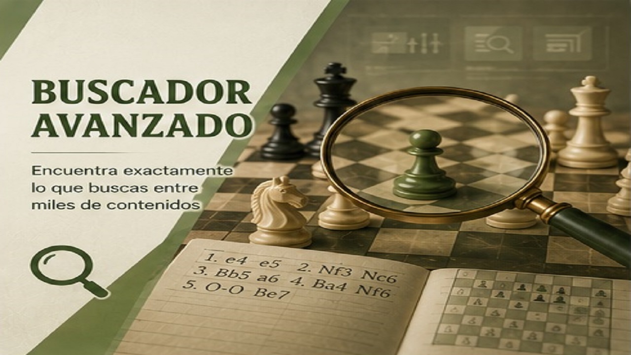 Buscador Avanzado de Contenidos de Ajedrez