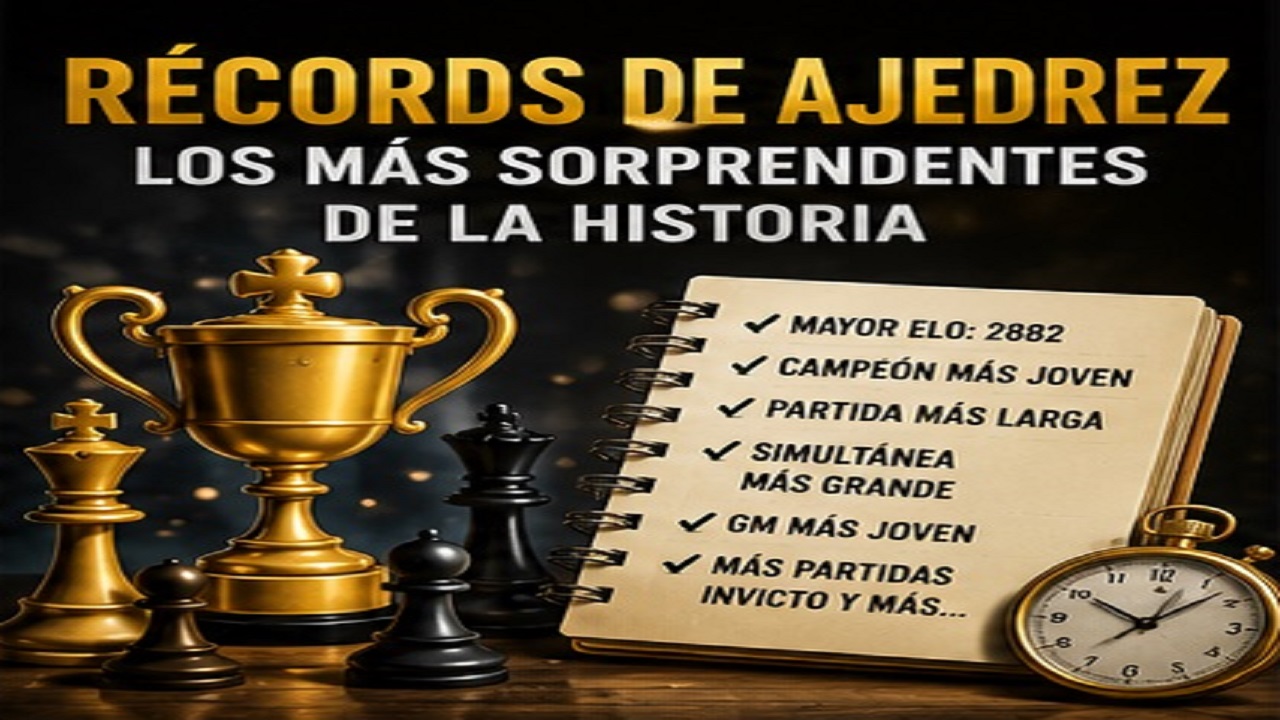 Récords de Ajedrez: Los Más Sorprendentes de la Historia