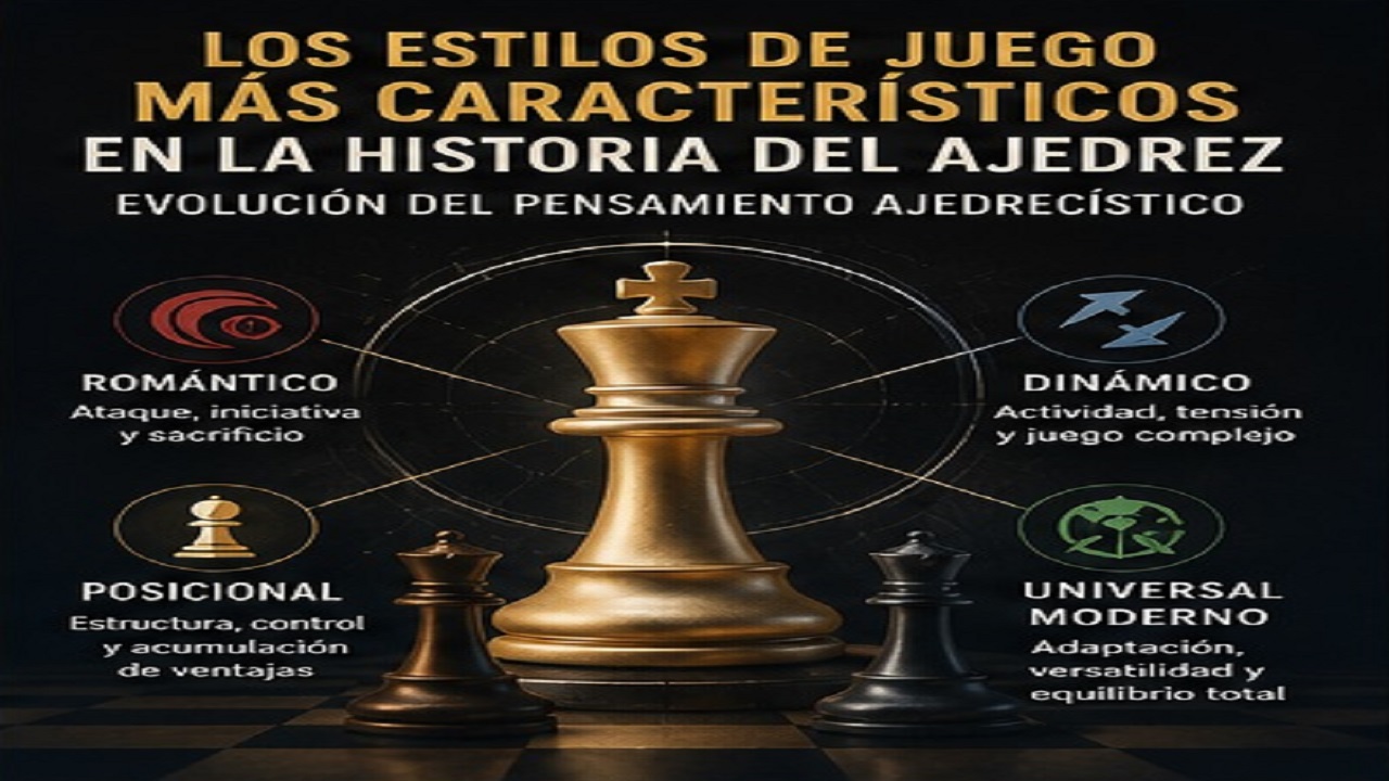 Los Estilos de Juego Más Característicos en la Historia del Ajedrez: Evolución del Pensamiento Ajedrecístico