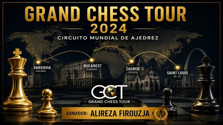 Grand Chess Tour 2024: Firouzja conquista el Circuito Mundial