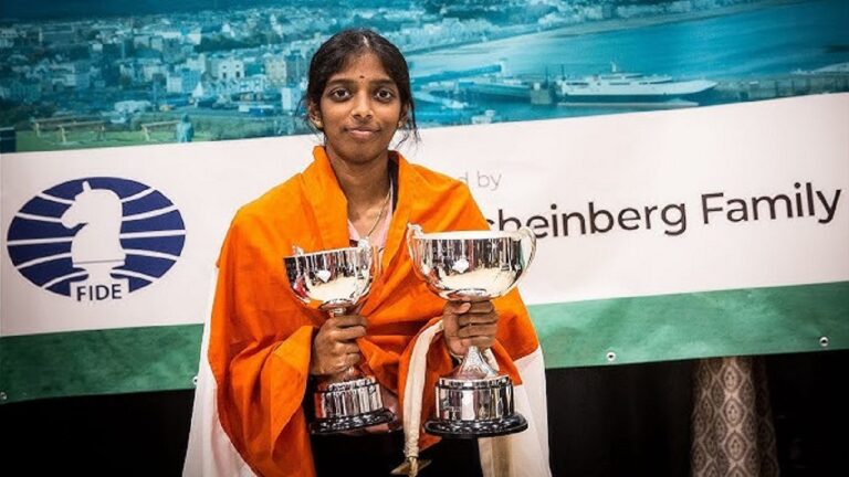 Grand Swiss Femenino 2023: Vaishali hace Historia en la Isla de Man